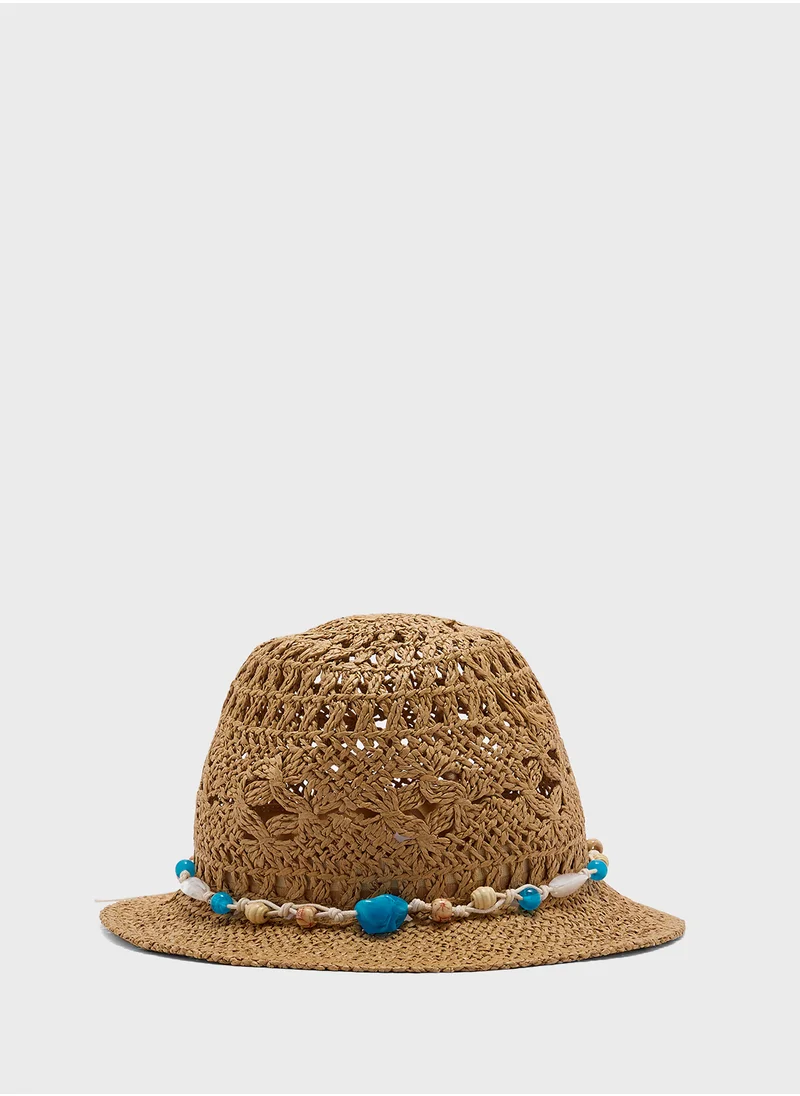 Seventy Five Beach Straw Hat