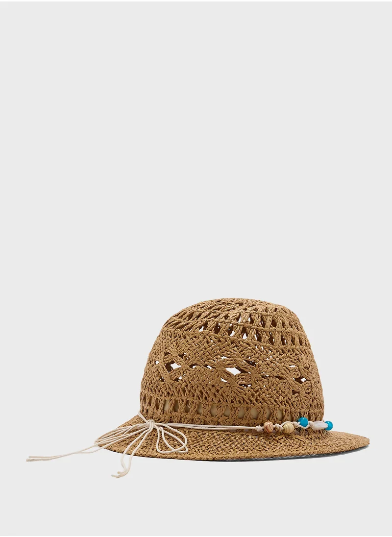 Seventy Five Beach Straw Hat