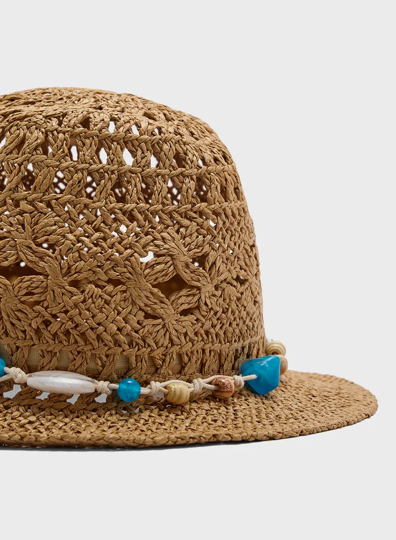 Seventy Five Beach Straw Hat