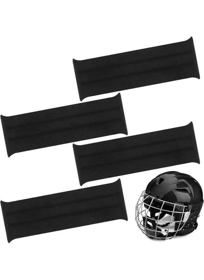 Bonuci Bonuci 4 Pcs Sports Goalie Sweat Bands Bike Helmet Sweatband Hard Hat Sweatband Helmet Band  - Image 2