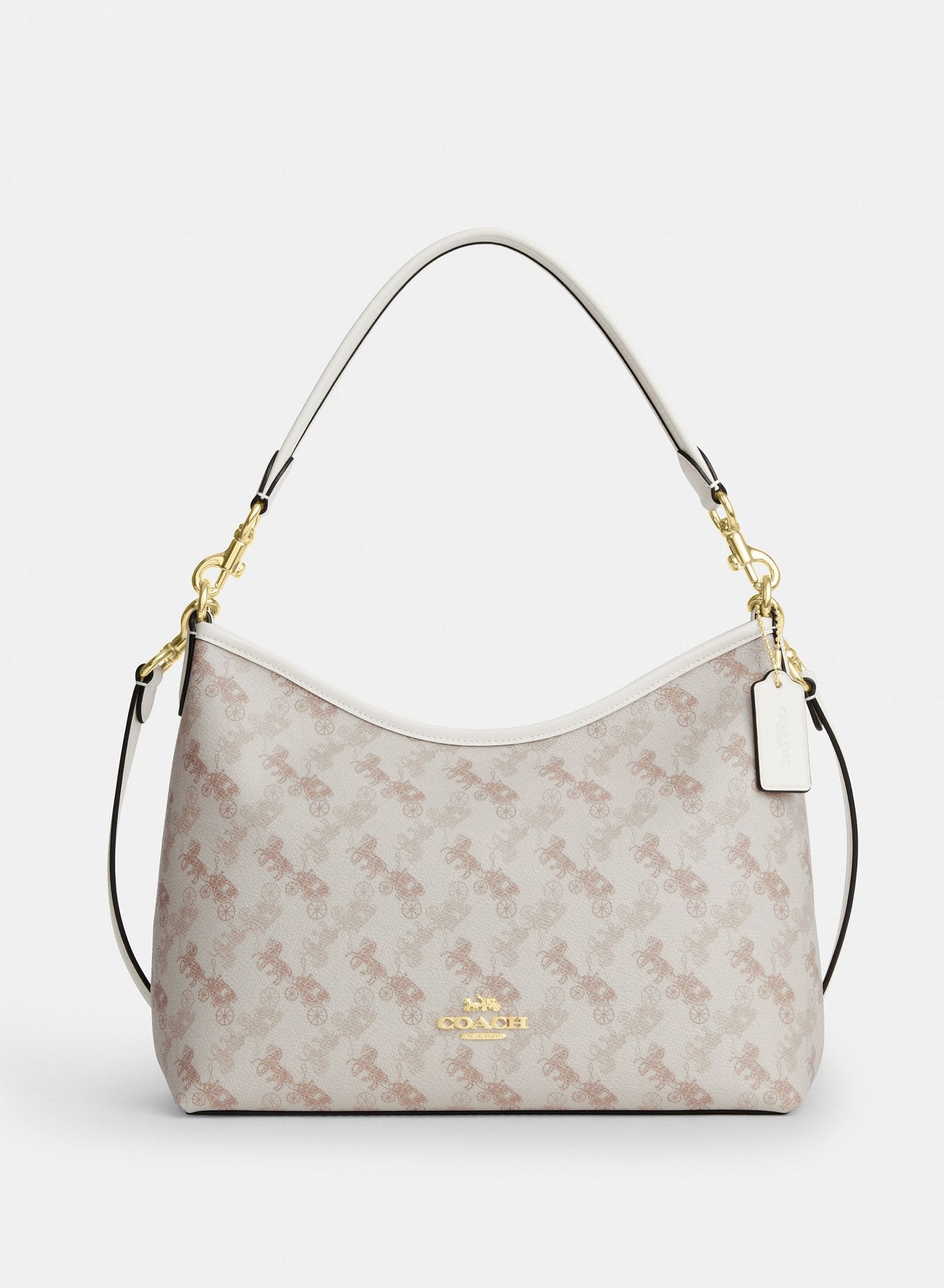 حقيبة يد امرأة كوتش Laurel 31 بحجم كبير، شعار معدن...