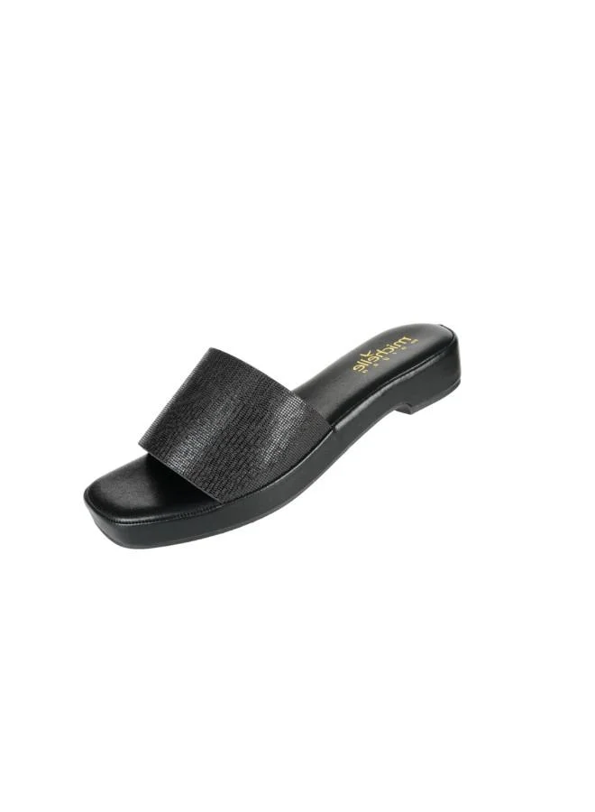 Michelle Morgan 092-2788 Michelle Morgan Ladies Fashion Heeled Sandals 114RJ93I Black