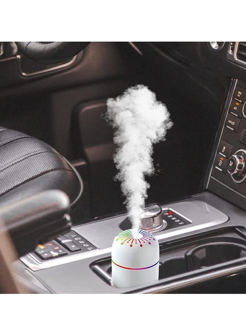 Super Mini 300ml Air Humidifier with Mist, Anti-Noise, Colorful Light  - Image 5