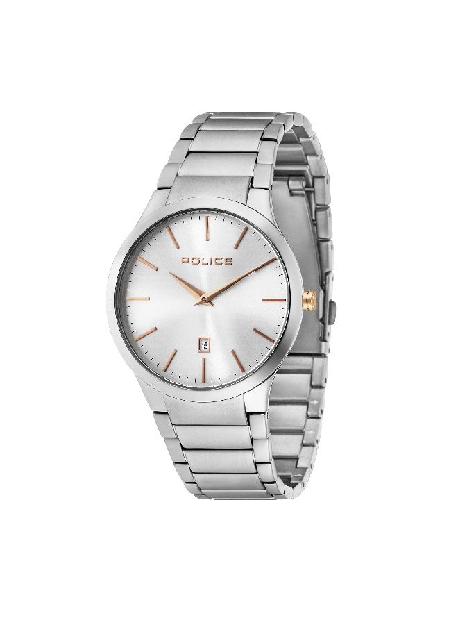 Men Horizon Stainless Steel Bracelet Analog Watch for Men, 41mm