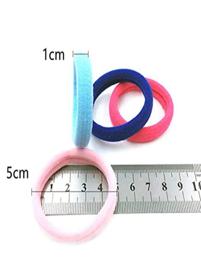 بيردوير ربطات شعر مطاطية من بيردوير للنساء والفتيات، ربطات شعر قابلة للتمدد، ربطات شعر قطنية مرنة، ربطات شعر وفيونكة شعر (حلقة مطاطية - 30 قطعة متعددة الألوان) - Image 3