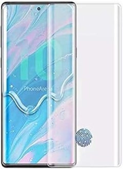 9H For samsung note 20 ultra Nano Optics UV Light Curved Glass Screen Protector Full Glue - Clear 