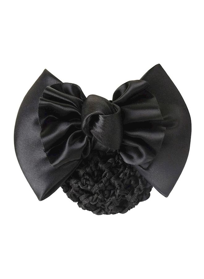 NIBEMINENT Butterfly Designed Hair Net Black