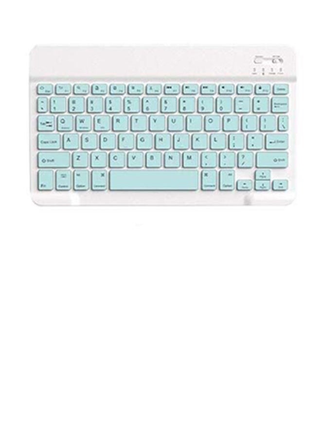 Wireless Bluetooth Three System Universal Mobilephone and Tablet Keyboard with Mouse Set - English Pink