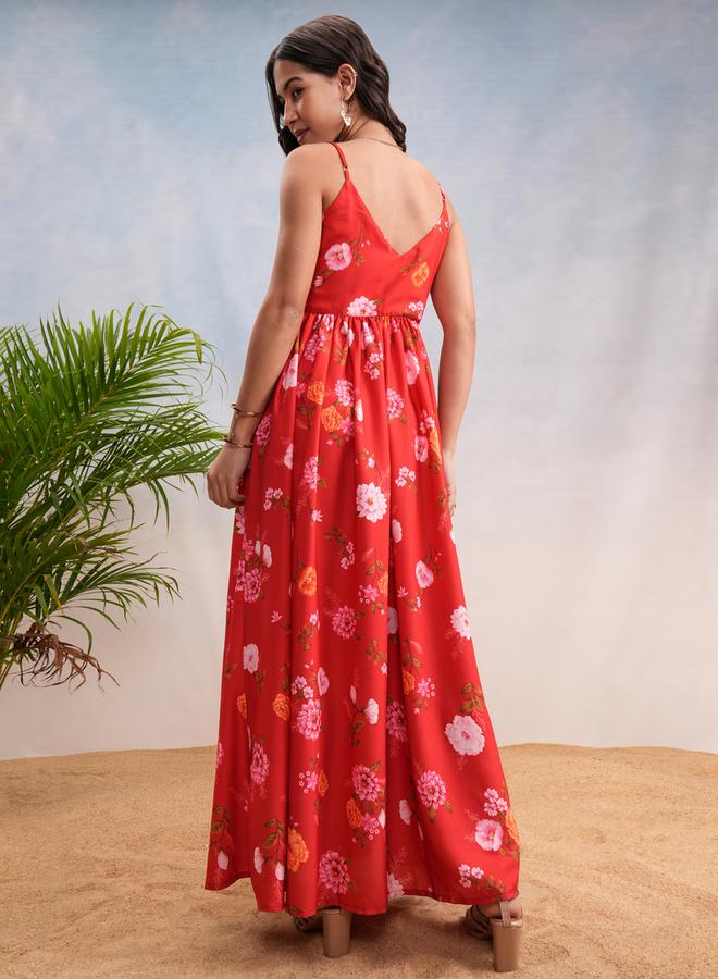 Vishudh Floral Print Dress  - Image 3