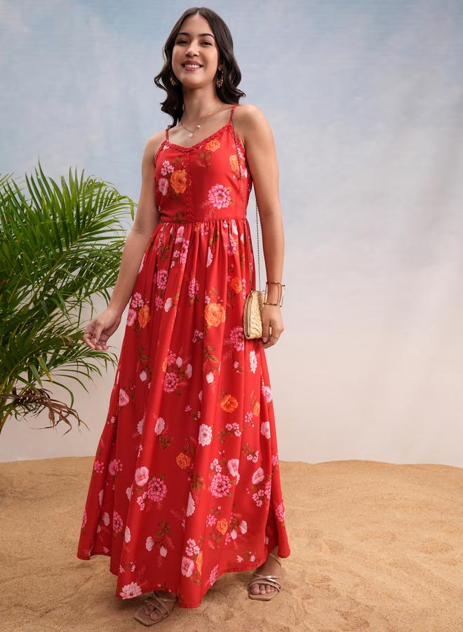 Vishudh Floral Print Dress  - Image 2