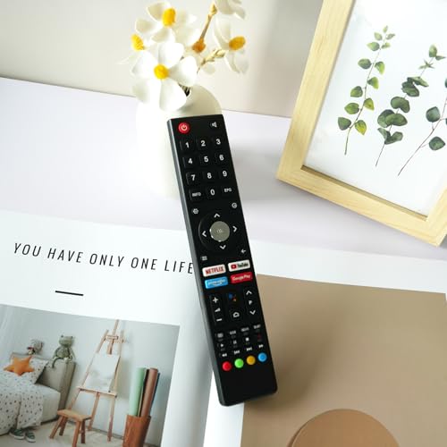 uehba Replacement Remote Control for JVC RM-C3367 LT-50KC508 50" Smart 4K UHD Android TV [ No Voice Function] - Image 5