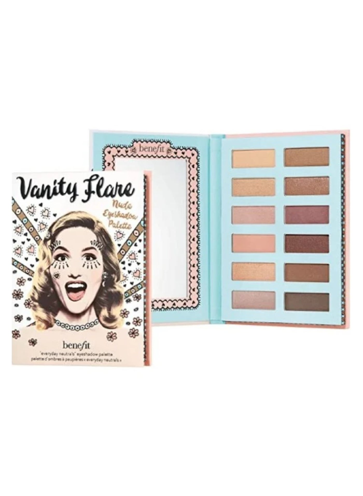 Benefit Vanity Flare Eyeshadow Pallette Multicolour