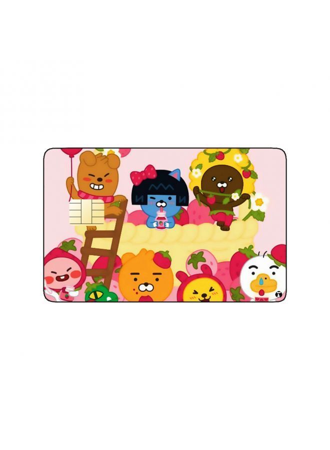 RKN PRINTED BANK CARD STICKER Cute Kakaotalk Stickers - Image 2