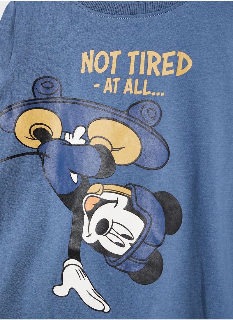 NAME IT Kids Mickey Mouse Pyjama Set  - Image 3