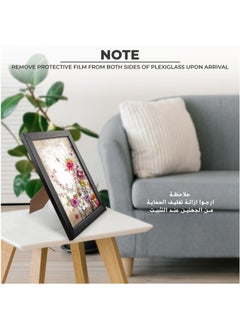LOWHA Set Of 4 Wall Or Tabletop Stand Photo Frame With Horizontal and Vertical Formats  - Image 3