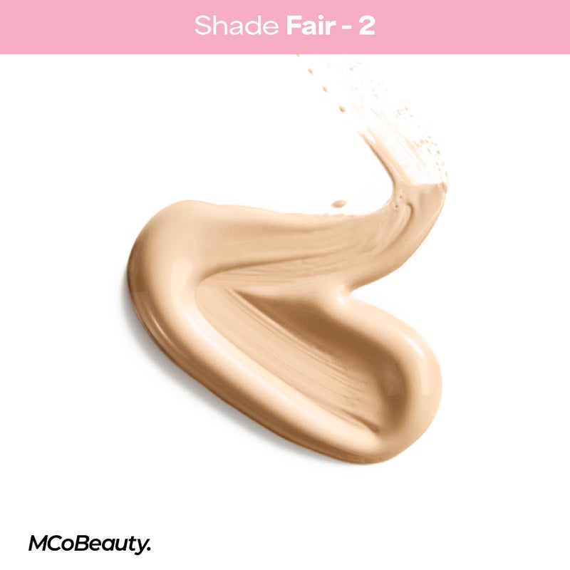 MCoBeauty فلتر البشرة المتألقة من MCoBeauty 2 الفاتح - قاعدة سائلة متعددة الاستخدامات 4 في 1 مع هايلايتر - تينت للبشرة اللامعة مع سكوالان للوجه - معزز للبشرة المتألقة القابلة للبناء - 1 أونصة سائلة - Image 5