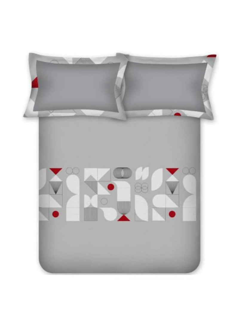 Bombay Dyeing - Bombay Dyeing 100% Pure Cotton California (Super) King Size BedSheet (274x274 cm or 108x108 Inch or 9x9 Foot Approx) with Two Pillow Covers - Image 1