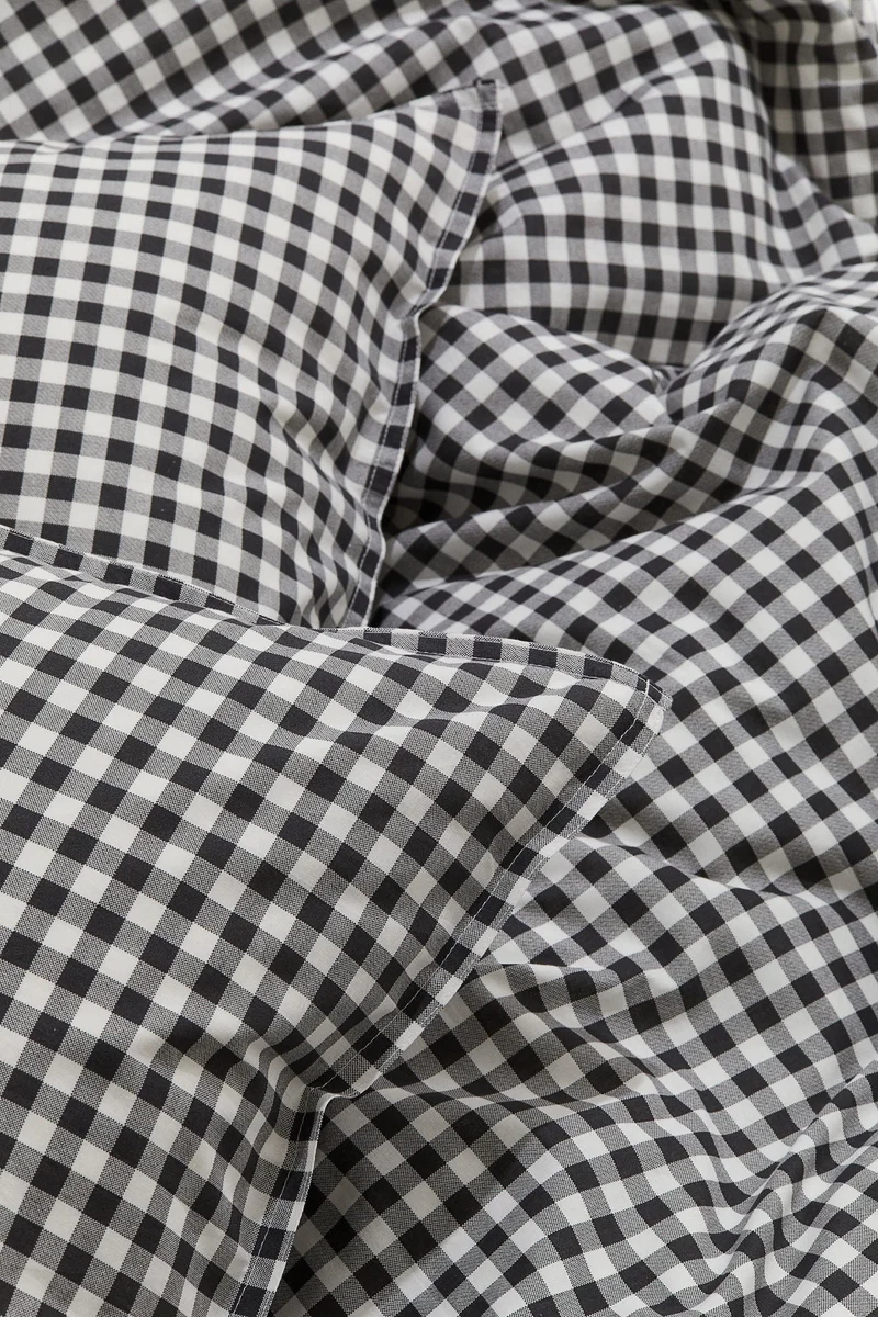 H&M Patterned Double/King Size Duvet Cover Set 251-021