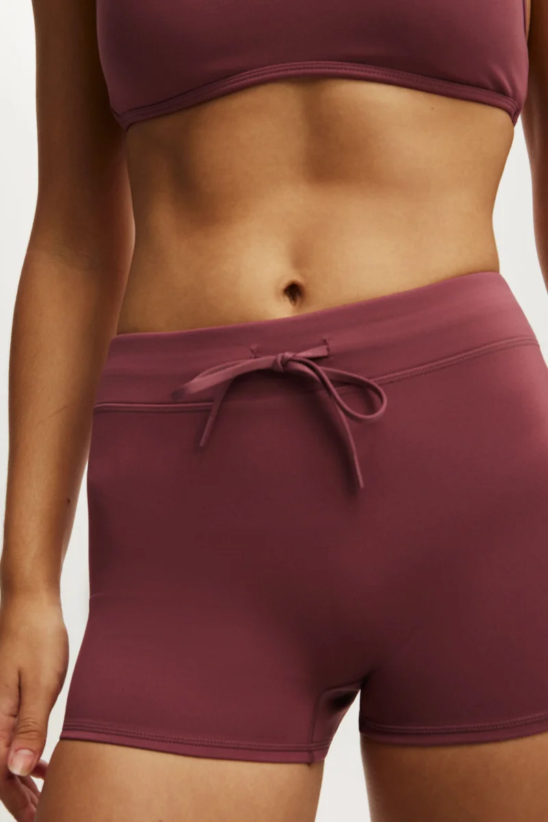 Cotton On  Ultra Soft Tie Front Micro Short for Women | Best Price UAE