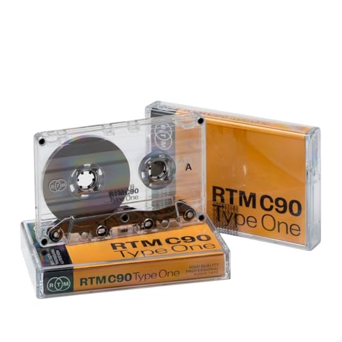 RTM Industries RTM C90 | Type One 90 Minute Blank Music Cassette | Ideal for Audio Recording | Studio Quality | Single Cassette - Image 2