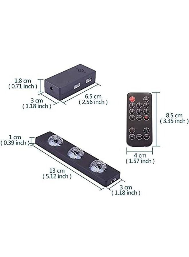 Meiyilan Car Interior Ambient Lights Star Projector Lights Remote Control Sound Active Atmosphere Lamp for Car Carpet Lights - Image 5