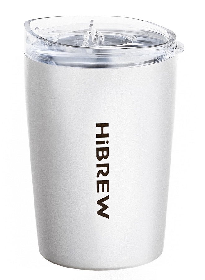 هيبرو كوب إسبريسو معزول من HIBREW - 8 أونصة / 240 مل - مصنوع من الفولاذ المقاوم للصدأ 18/8 الآمن غذائياً (أبيض) - Image 1