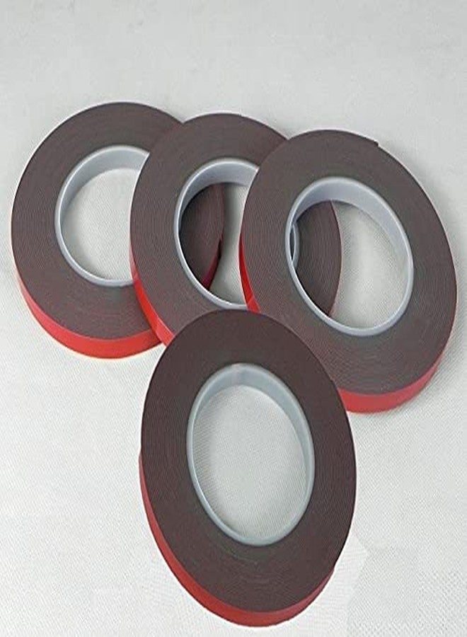 TJIKKO Thick Double Sided VHB Tape - Set of 4 Premium 1.2mm - 18mm Width, 8m Length, Grey - Acrylic Adhesive - Image 1