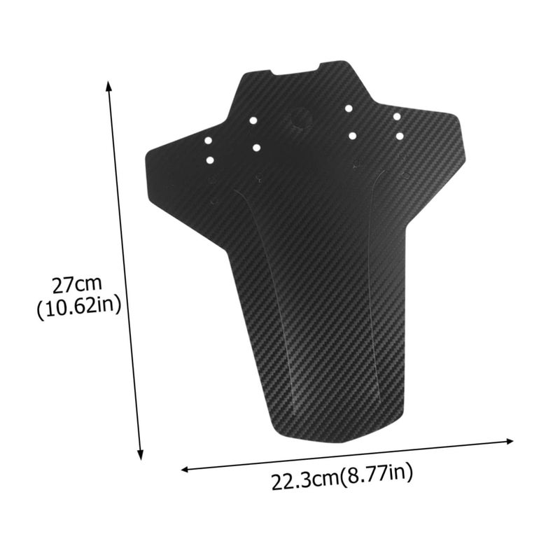 Carbon Fiber Road Bike Mudguard Set Front Rear Flaps Easy Install - Image 3