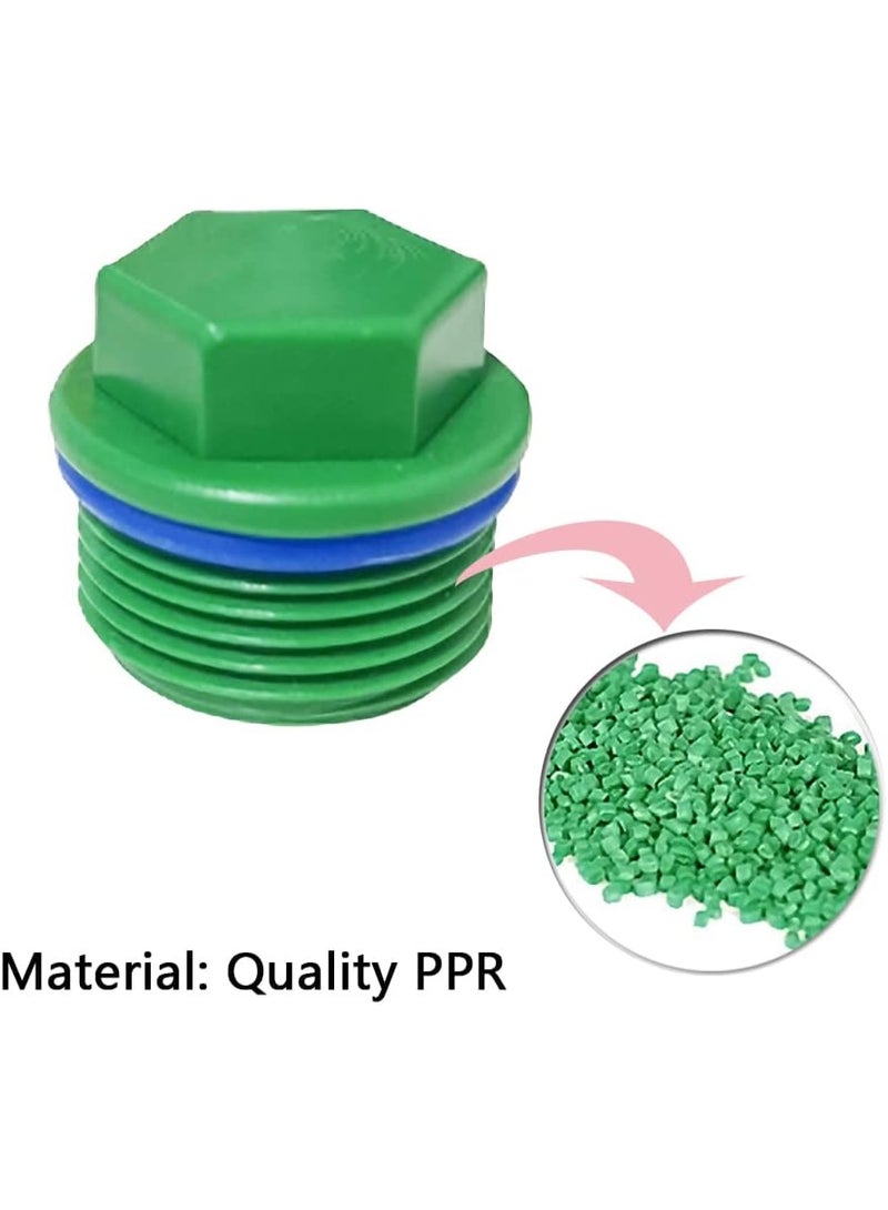 عباسلي أنبوب مياه خارجي من مادة البولي بروبيلين سداسي الشكل من عباسالي بقطر 1/2 بوصة - Image 3