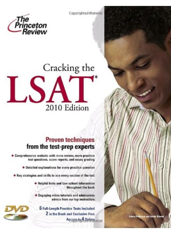 Cracking the LSAT with DVD, 2010 Edition (Graduate School Test Preparation)