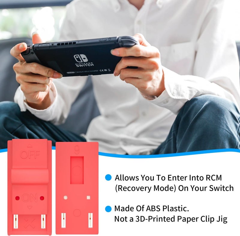 RGEEK DN Paper Clip for Nintendo Switch RCM Tool RCM SX OS Short Circuit Tools Use for Modify The Archive Play GBA/FBA & Other Simulator - Image 5