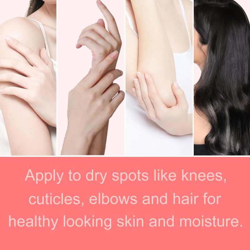 MR.A 2 Pack Strawberry Body Oil Juice Scented, Vitamin E Body Oil after Shower, Strawberry Shortcake Body Moisturizer Bath Oil for Dry Skin, Guasha Oil with Guasha Tool - Image 3