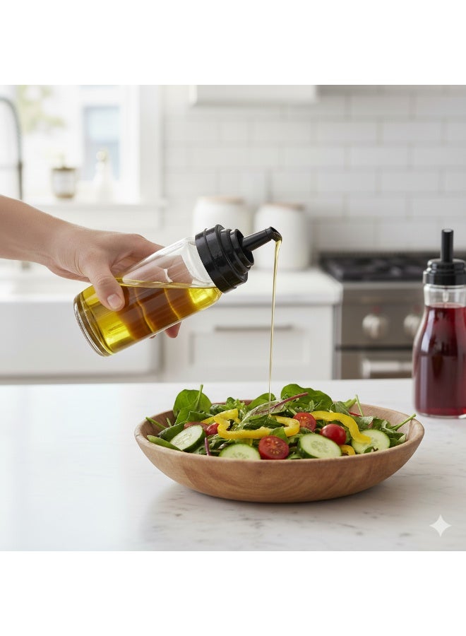 كلوكس طقم مزيتة زيت وخل زجاج 2 حبة - Image 1