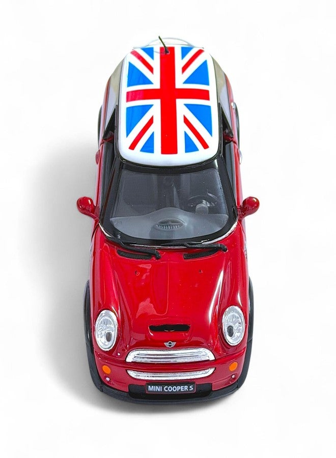 Mayatra's Die-Cast Yellow Mini Cooper 1:28 Collector's Edition, Pull Back Action Toy for Ages 3+ (Red) - Image 2