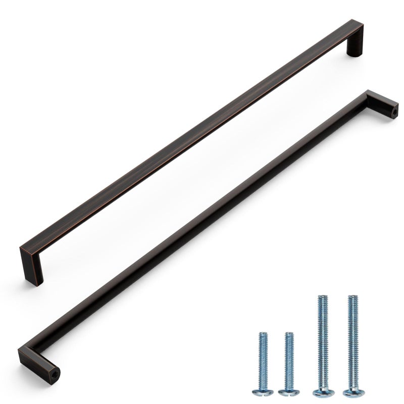 Knoklock 6 Pack 12-3/5 Inch(320Mm) Kitchen Cabinet Handles Oil Rubbed Bronze Cabinet Pulls Kitchen Cabinet Hardware Drawer Pulls For Cupboard Wardrobe - Image 1