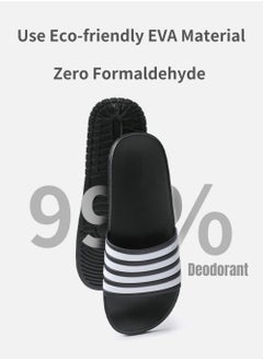 Rock Pow Unisex-adult Slide Sandal Bathroom Shower Slippers Anti-slip Lightweight Soft Home Slipper for  Men Indoor & Outdoor  - Image 2