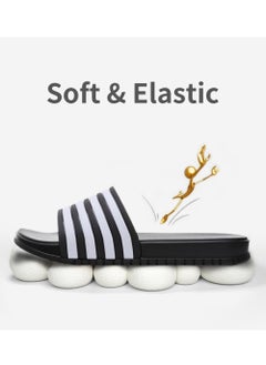 Rock Pow Unisex-adult Slide Sandal Bathroom Shower Slippers Anti-slip Lightweight Soft Home Slipper for  Men Indoor & Outdoor  - Image 3