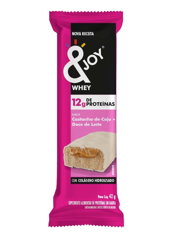 Enjoy snacks  Whey Bar Protein Zero Sugar Cashews (Pack of 12) - Image 3