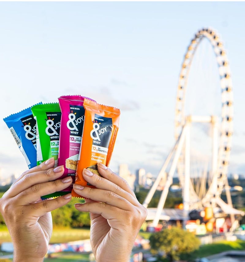 Enjoy snacks  Whey Bar Protein Zero Sugar Cashews (Pack of 12) - Image 4
