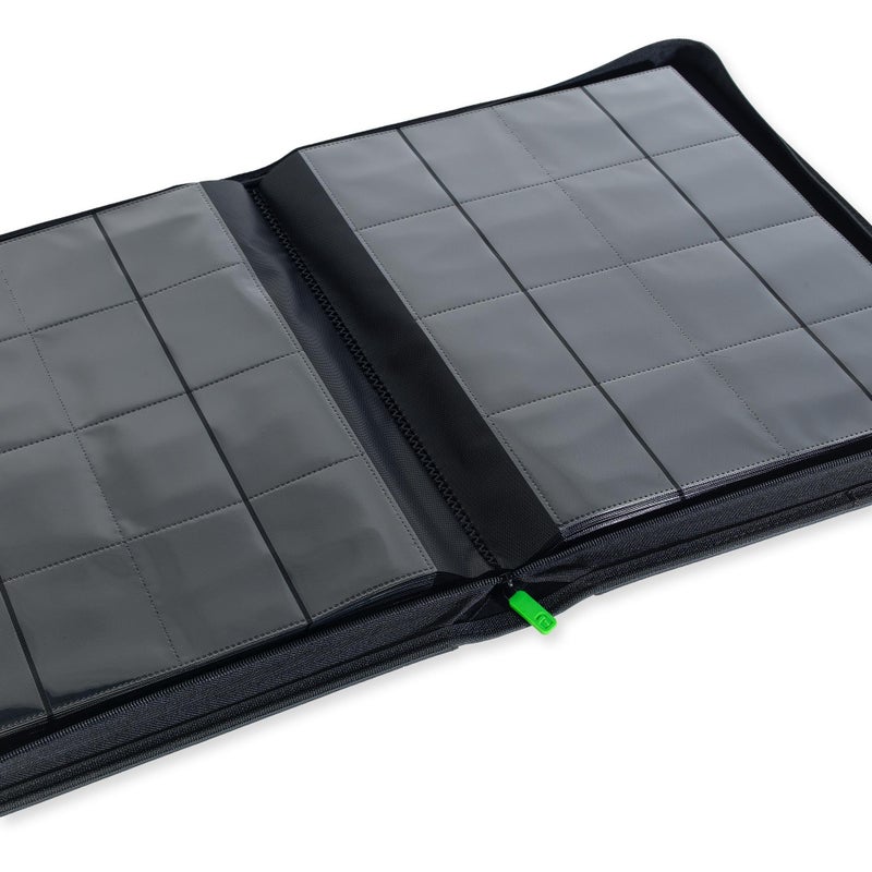 Vault X 16 Pocket XXL Trading Card Zip Binder, 1088 Cards, Premium Exo-Tec Album Material, 34 Side-Loading Pages, Folder for Collectible Games, Sports, TCG (Black) - Image 3