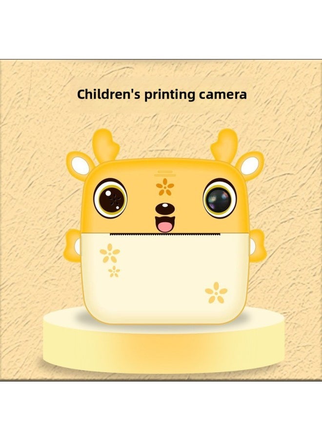 Generic The Children's Clapping Printing Camera Can Be Played With A Shot Of Video Video Photography Mini Toy Generation-Color:32GB Memory Card  - Image 5