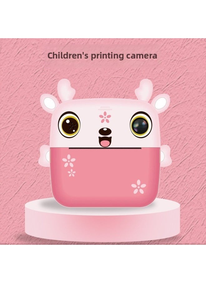 Generic The Children's Clapping Printing Camera Can Be Played With A Shot Of Video Video Photography Mini Toy Generation-Color:32GB Memory Card  - Image 4