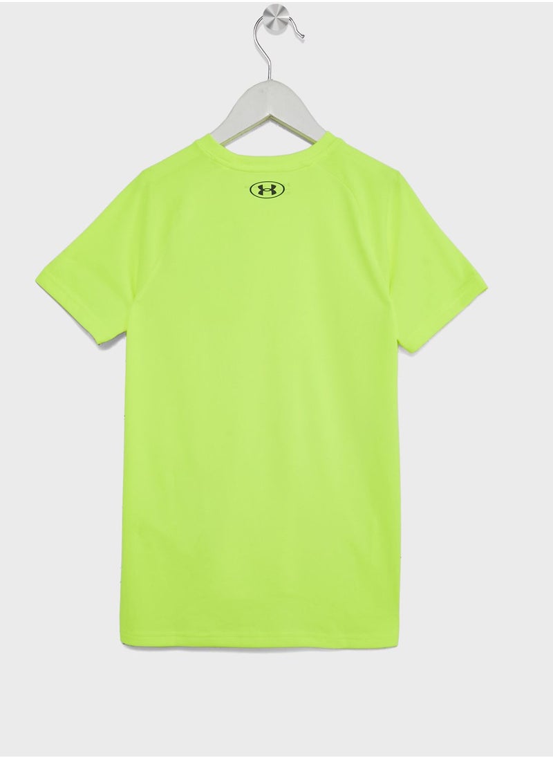 UNDER ARMOUR - Boys' Tech 2.0 Short Sleeve T-shirt - Image 1