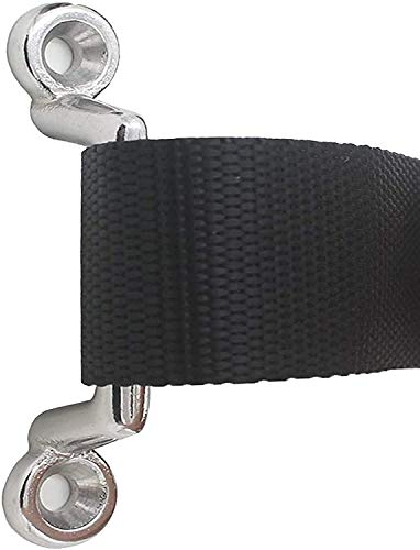 Pmsanzay Stainless Steel 1 Inch Mount, Bimini Top Strap, Pad Eye,Footman's Loop for Jeep Corvette, Buggy, Kayak Tie Downs, 10 Piece Set - No Rust - Image 3
