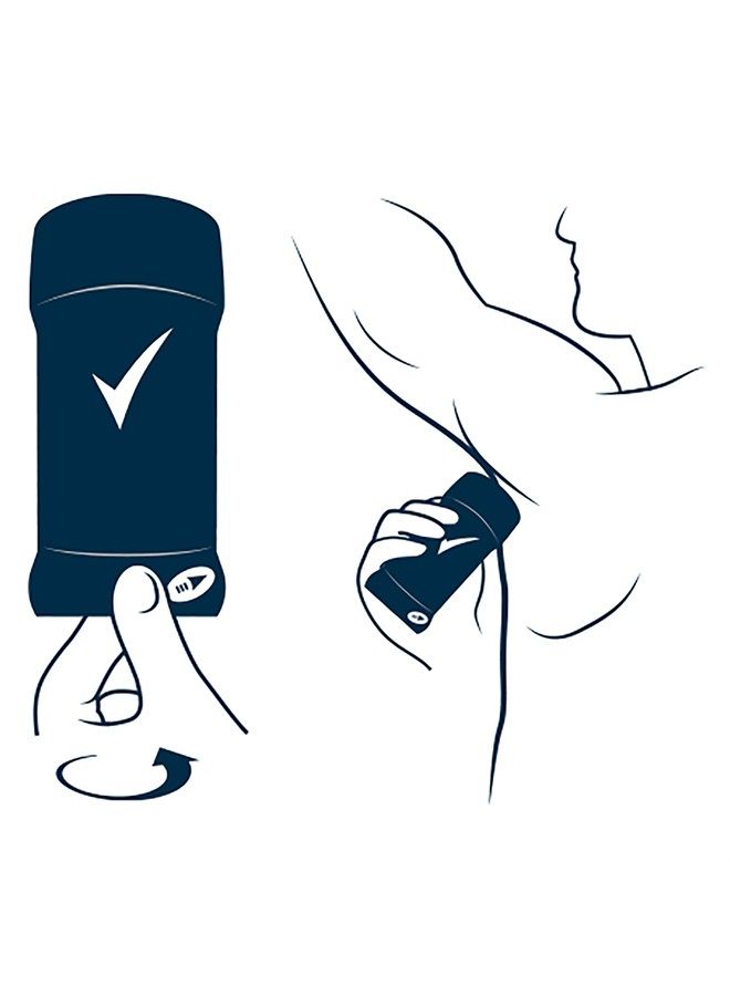 Degree Men Original Antiperspirant Deodorant 48-Hour Odor Protection Extreme Blast Mens Deodorant Stick 2.7 oz - Image 2