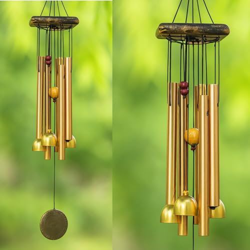 VIKACRAFT Wind Chimes for Living Room, Balcony and Home Decoration with Positive Energy Wind Chain, Bedroom Roof Hanging Decorative Items - Image 1