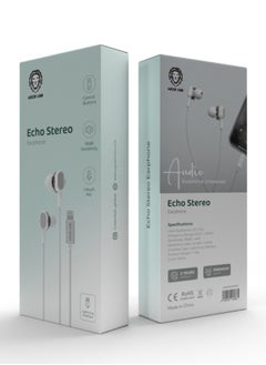 Echo Stereo Earphone with Lightning Interface - White