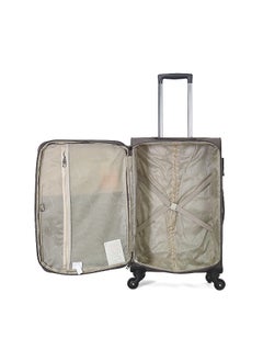 GIORDANO Giordano Softside Luggage Trolley Bag 3 Pieces Set,Brown  - Image 3