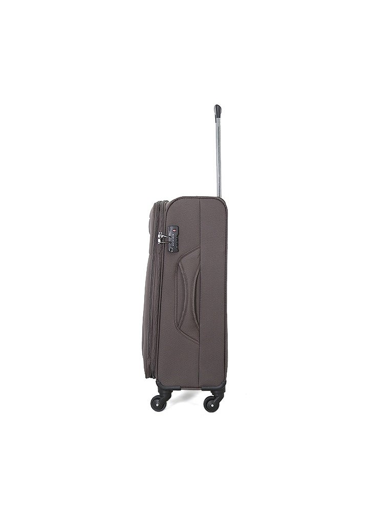 GIORDANO Giordano Softside Luggage Trolley Bag 3 Pieces Set,Brown  - Image 4