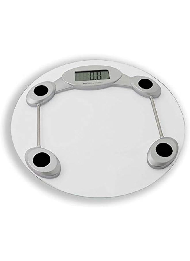 Sky Land SKY LAND Ultra Slim Digital Body Weighing Bathroom Scale Tempered Glass With A High Precision Sensor System, Backlit Lcd Display-EG-003  - Image 1